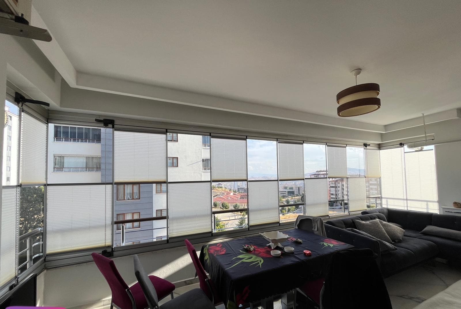 Cam Balkon Plicell Perde