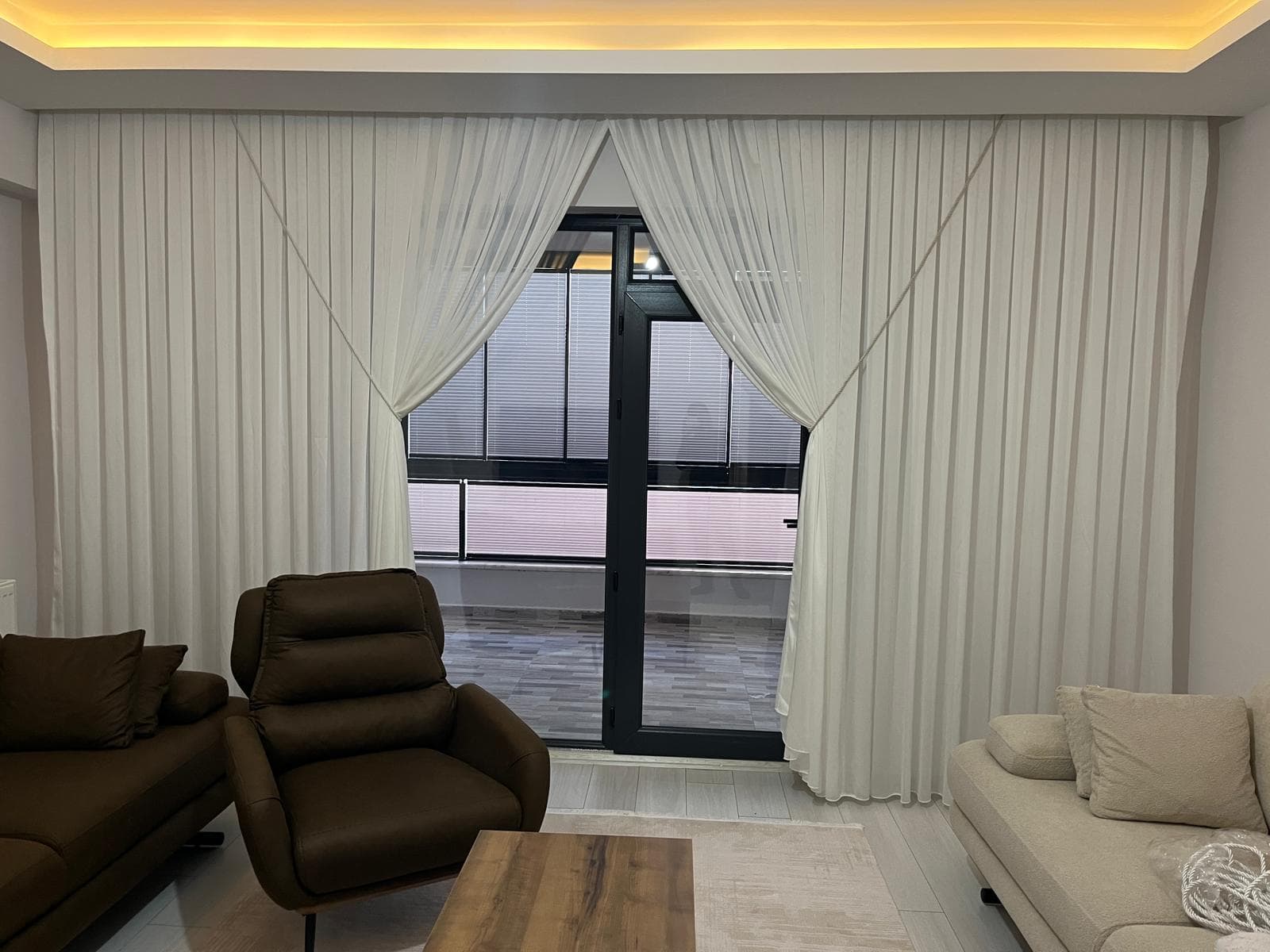 YARASA MODEL TÜL PERDE